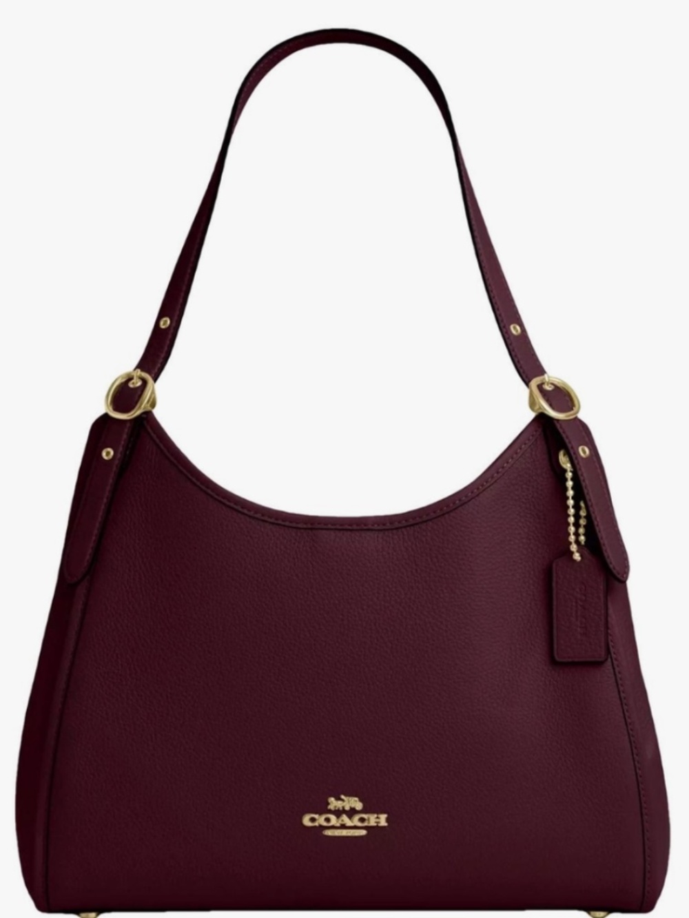 NWT COACH outlet Erin Shoulder Bag in Dark Wine